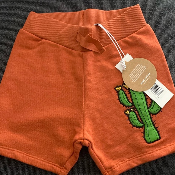 Mini Rodini Donkey Cactus Sweatshorts NWT - Picture 4 of 6